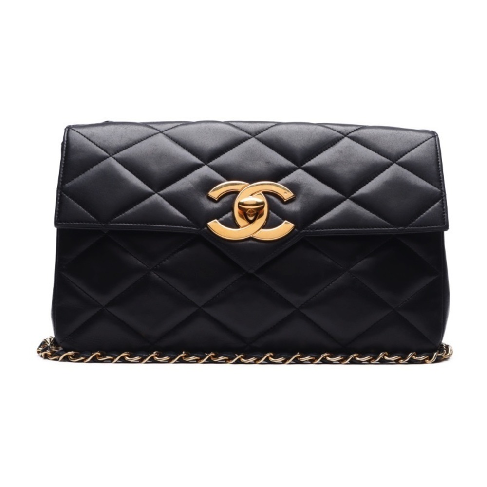 Chanel Matelasse Decacoco Chain Lambskin Black